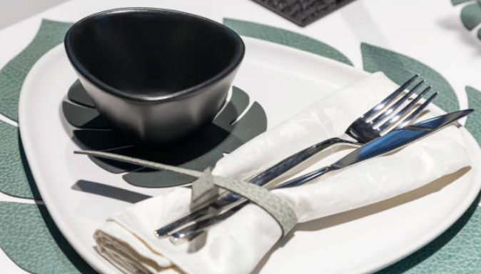 leather placemats