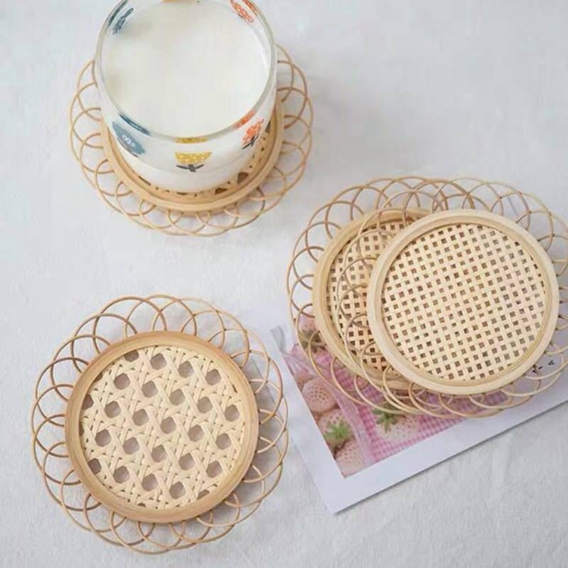 Tilly Living's Rattan Coasters: A Heartfelt Embrace of Elegance, Sustainability, and Timeless Connection