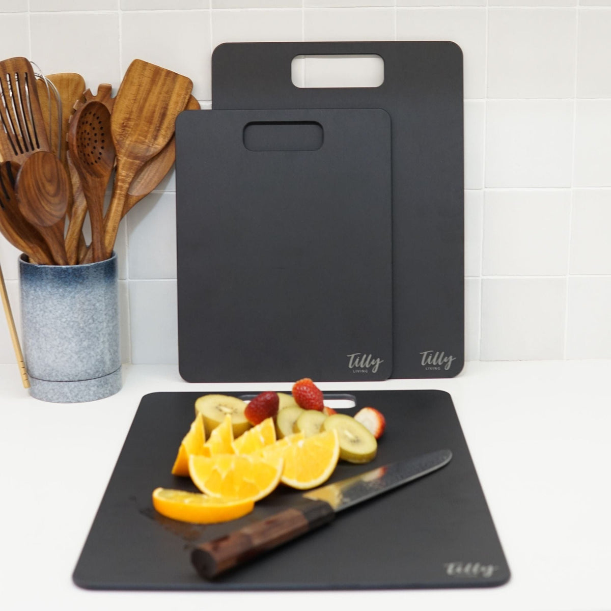 GrainBond Chopping Board Set - Sustainable &amp; Microplastic-Free