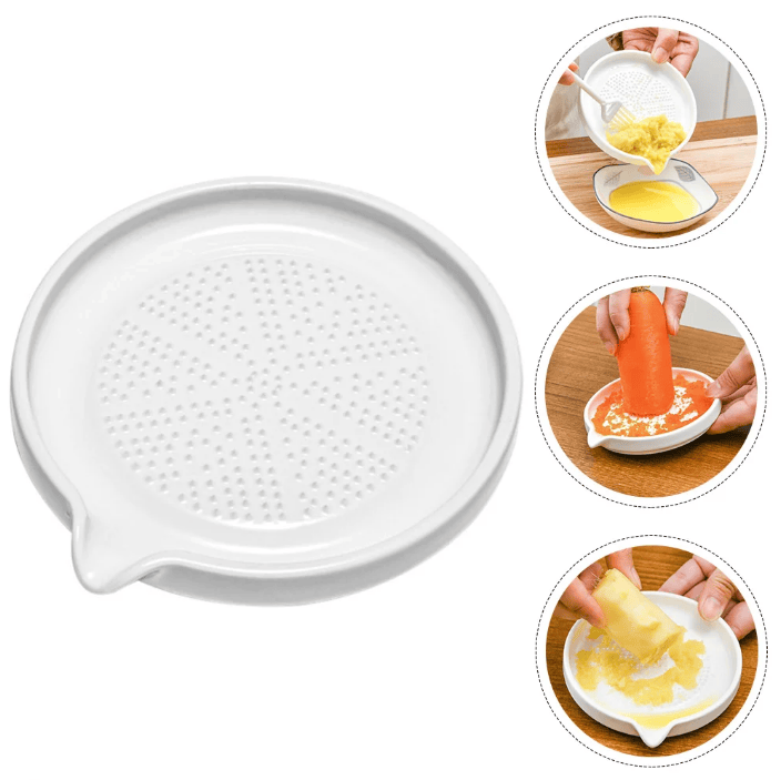 CeramiPress Grater Dish