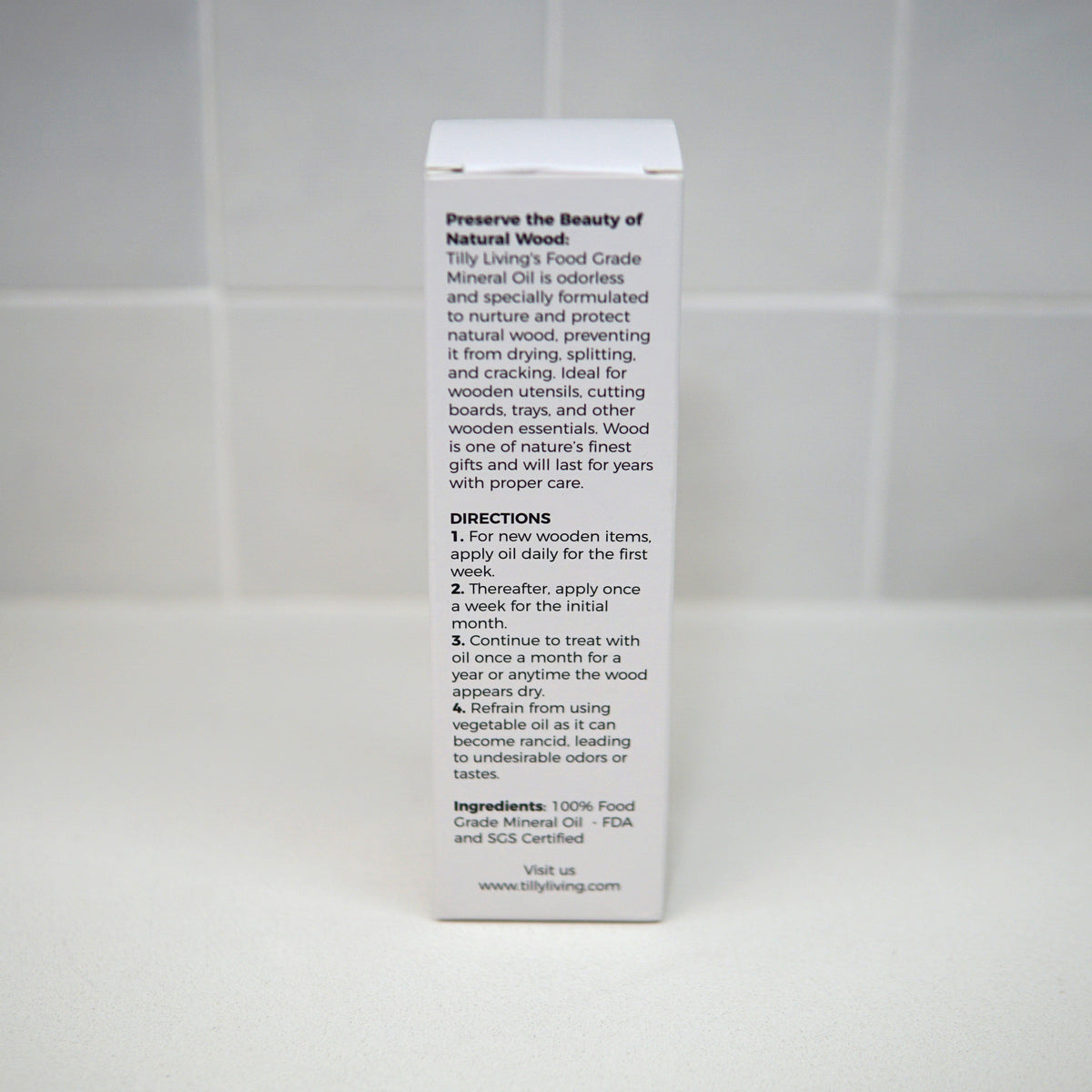 Food Grade Mineral Oil for Wooden Utensils