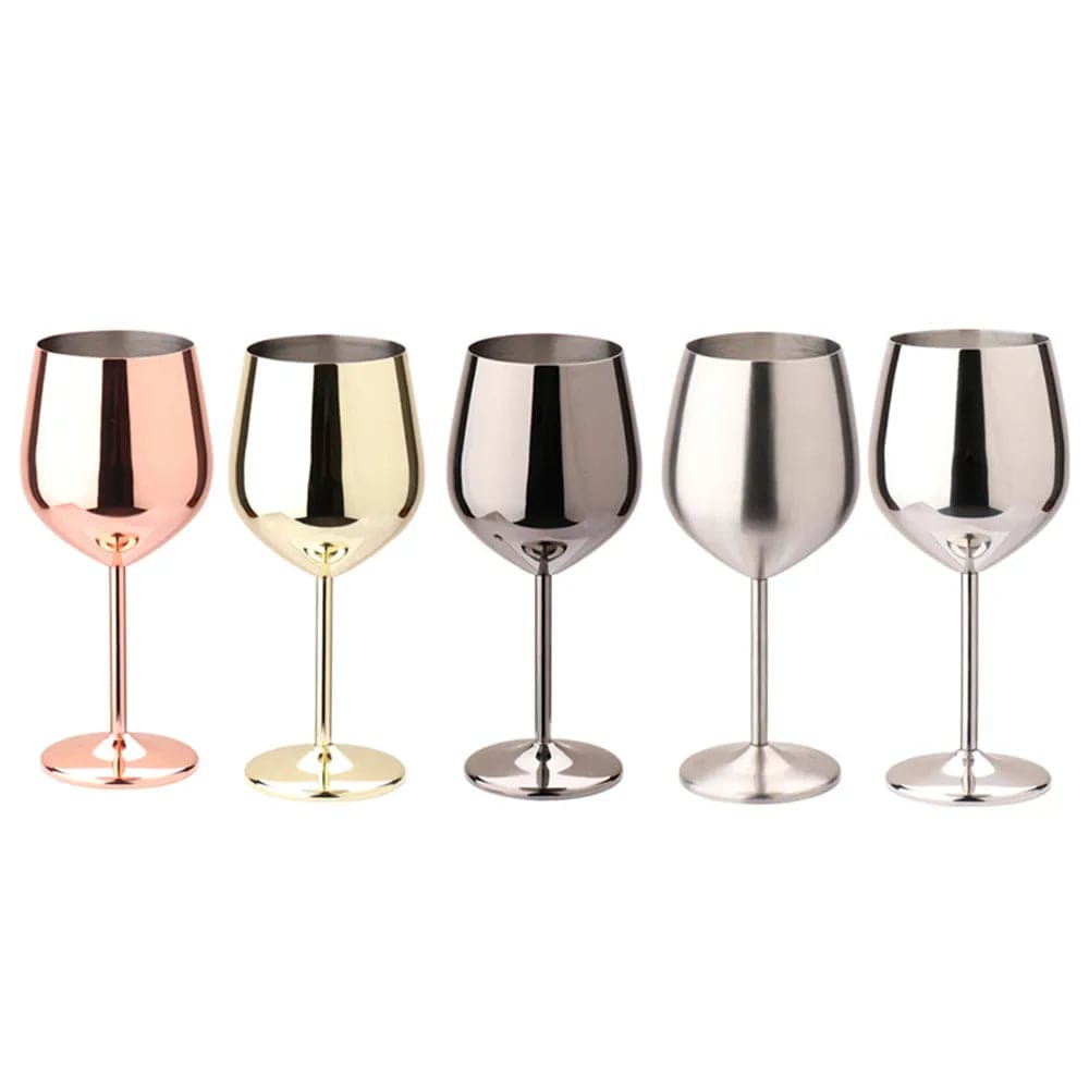 Stainless Steel Wine Goblet