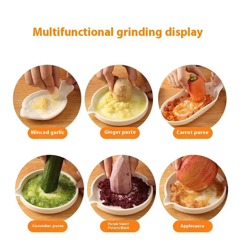 CeramiPress Grater Dish