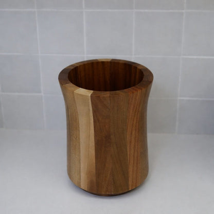 7 Piece Teak Utensil Set + Caddy Bundle