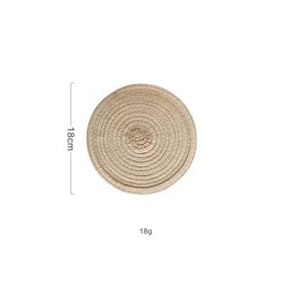 Linen Round Placemats