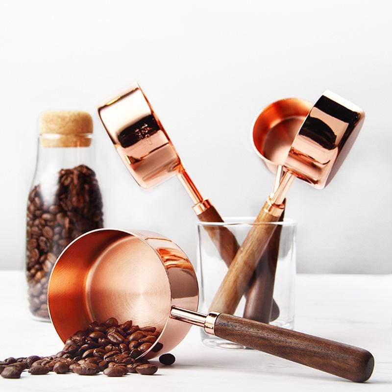 Copper Measuring Cups/Spoon Set
