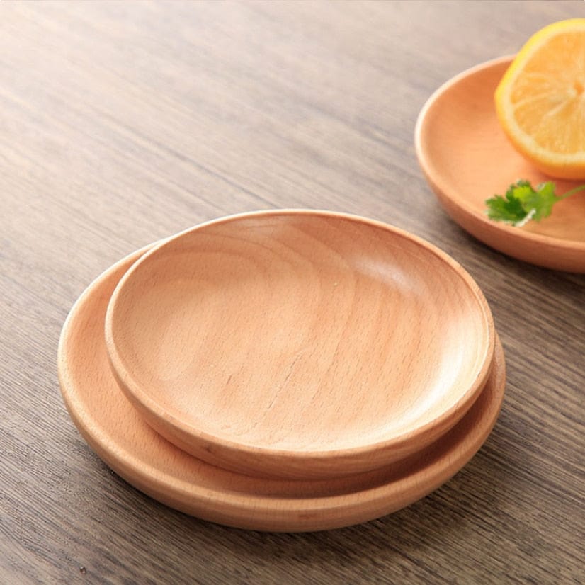 Walnut Wood Plates