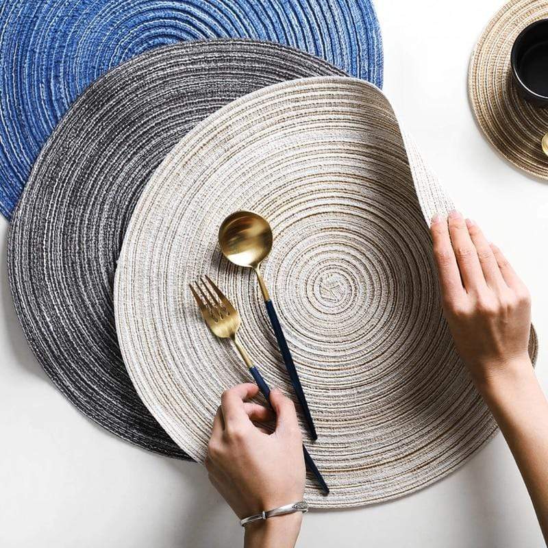 Linen Round Placemats