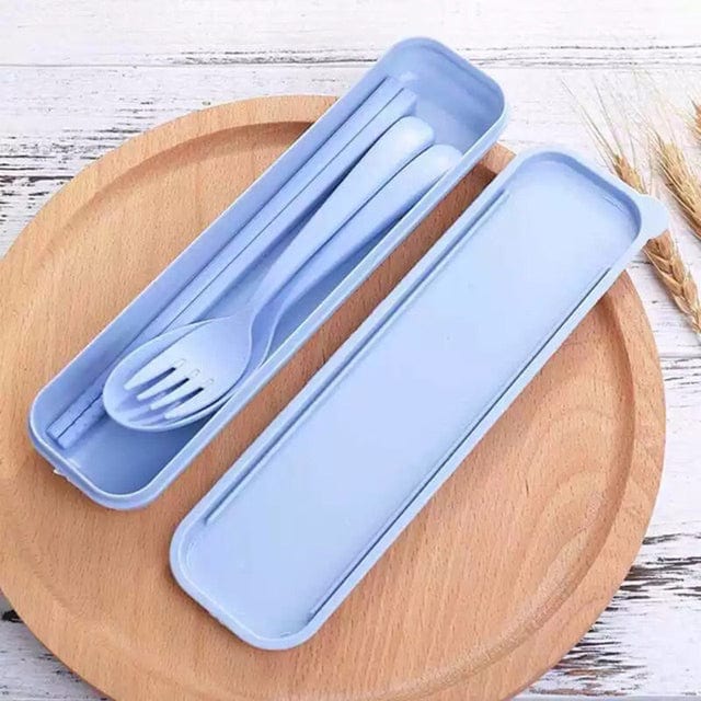 Wheat Straw Reusable Cutlery Set 