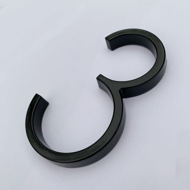 Floating Outdoor House Numbers